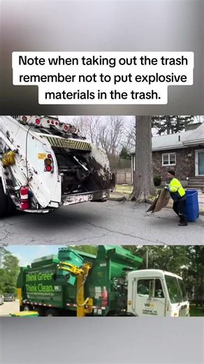 Important Trash Disposal Tips: Avoid Explosives