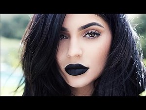 Kylie Jenner Lip Kit ♥ How to Wear Black Lips + DUPES!! Makeup Tutorial