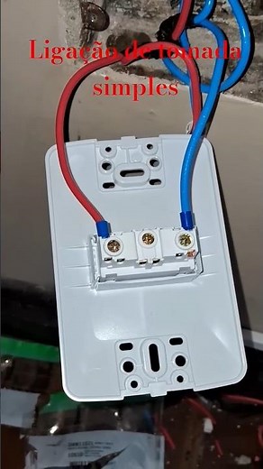 instalação de tomada simples