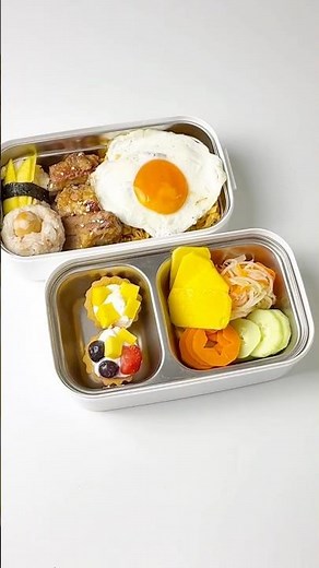 🍱 Beautiful Bento Box Ideas That Make Lunch Feel Special ✨ #bentobox #bento #food #asmr #foodshorts