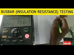 BUSBAR (INSULATION RESISTANCE) TESTING