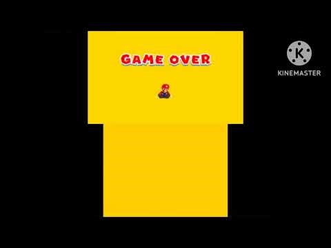 Super mario game over (Super mario 3D Land)