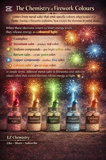 Chemistry of fireworks