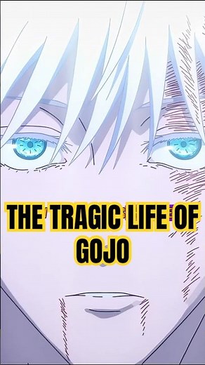 the tragedy of gojo satoru #satorugojou #jujutsukaisen #anime