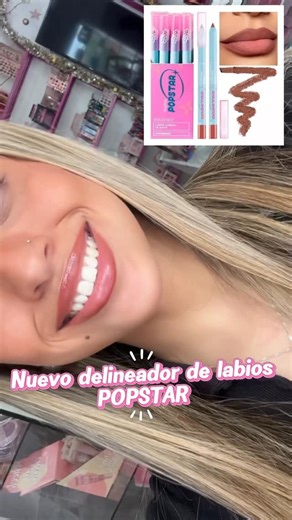 Ailen Maquillaje💄 on Instagram: "NUEVA LÍNEA DE RUBY ROSE POPSTAR💙💗 Delineador de labios NUDE😱 #maquillaje #tucuman #maquillajetucuman #popstar #rubyrosemakeup ro"