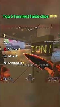 🔥 Top 5 Funniest Faide Clips 😂 | Apex Legends Fails & Moments #apexlegends #apex #shorts #viral
