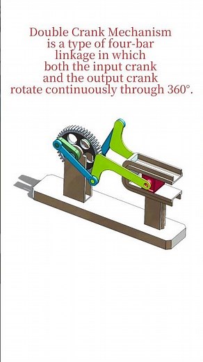 Only Engineers Know This 🔥 Double Crank Mechanism