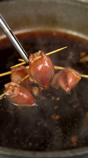 The World’s Smallest IkameshiJapanese Stuffed Squid