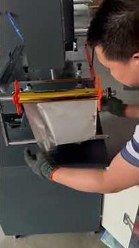 How to install the hot stamping foil roll on our hot foil stamping machine?