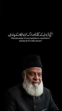 The Hard Truth About Our Muslim Identity ☪️ | Dr Israr Ahmed