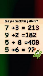 27K views · 165 reactions | Can you crack the pattern? #mathstudent #mathsteacher #mathquiz #mathreels #brainteaser #puzzles | AB Online Maths Class | Facebook
