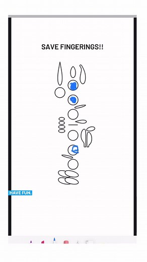 Take a screen shot of the blank fingering chart and use any app to mark up your fingering!! Save them to an album, print them, whatever floats your boat. ✍️ We always think we will remember those fingerings but the truth is ….. we rarely do! 😂 You could even add notes or put them in a document … oh my. The options are endless!! #fin#fingeringcharta#clarineta#clarinetista#clarinetplayera#clarinetplayersa#clarinettipsa#clarinettechniquet#articulationi#voicingc#techniques#musicmajora#clarinetsa#cl