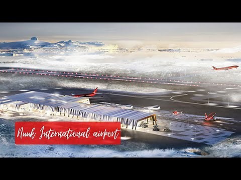 New Nuuk international Airport - Animation