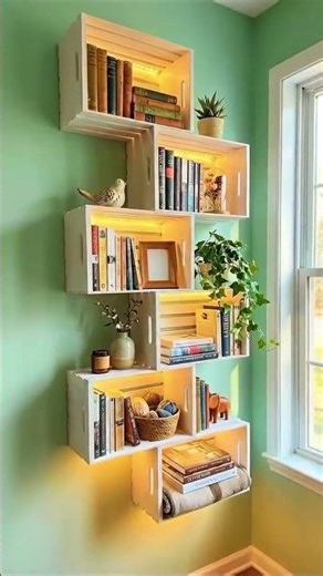 Revamp Your Old Wooden Frame into a Charming Storage Rack
