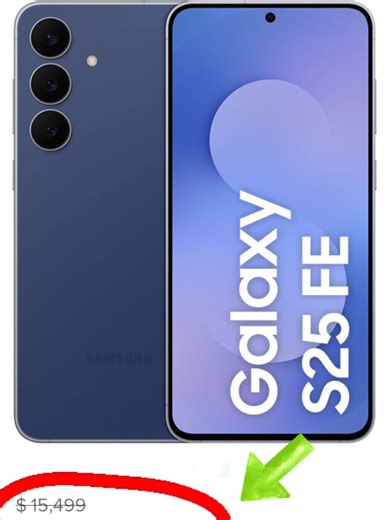 Súper Oferta de mercado libre parte # 120 Celular Samsung galaxy S25 fe de 128Gb con el 43% de descuento #samsung #samsunggalaxy #samsunggalaxys25 #samsunggalaxys25fe #celulares