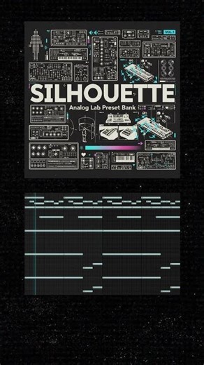 Analog Lab V Preset Bank - "Silhouette" (Multikey Presets)