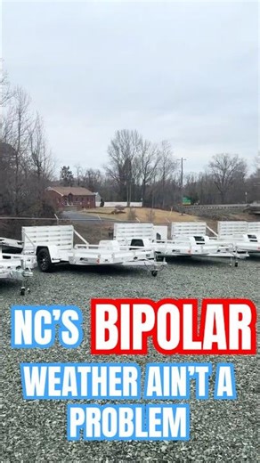 NC's Weather Keeps Changing, But GW Trailer Sales' Consistency Stays the Same #Asheboro #NC