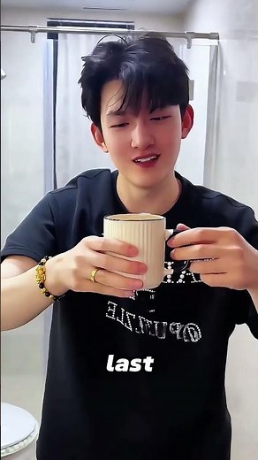 Pranking my brother with an empty cup, only to get