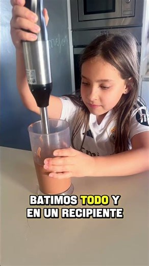 😋 RECETA de CHOCOLATE 🍫 FÁCIL, SALUDABLE y DELICIOSA 😋 #recetassaludables