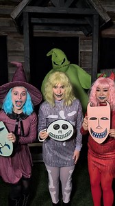 17K views · 55 reactions | Lock, Shock, and Barrel make the perfect trio Halloween costume! #halloweencostumes #lockshockbarrel #nightmarebeforechristmas #nightmarebeforechristmascosplay | HalloweenCostumes.com | Facebook