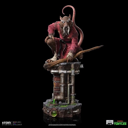 Iron Studios Teenage Mutant Ninja Turtles Master Splinter BDS Art Scale 1/10 Statue | Zavvi UK