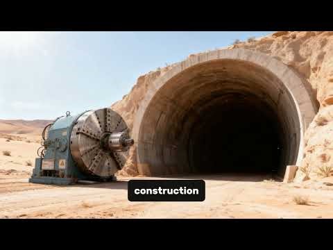 “Drilling a Giant Tunnel in the Desert Extreme Engineering Challenge 🏜️🚧”
