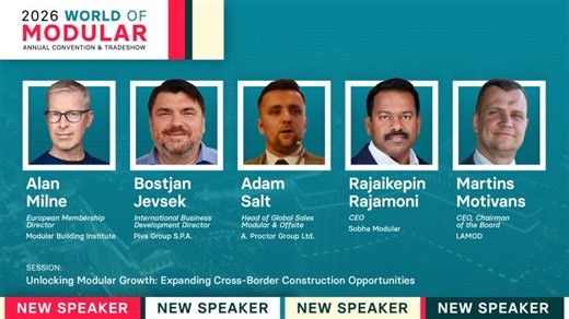 World of Modular 2026: Unlocking Cross-Border Construction Opportunities | Modular Building Institute posted on the topic | LinkedIn