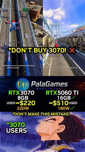 DON'T BUY 3070! ❌ RTX 5060 Ti vs RTX 3070 1440p Raw Power