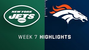 Jets vs. Broncos highlights | Week 7