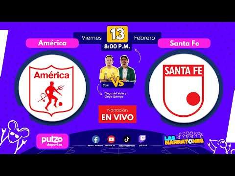 🔴 EN VIVO: América de Cali vs. Santa Fe – Liga BetPlay 2026-I | Pulzo Deportes