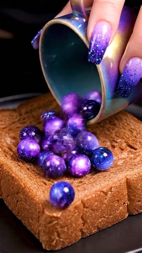 This is creative ASMR art — made for calm, soothing visuals 💙🍞✨ #crunchyasmr #butterasmr #smoothasmr #oddlysatisfying #relaxingtiktok