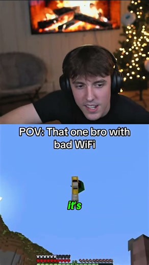 bro is in creative mode