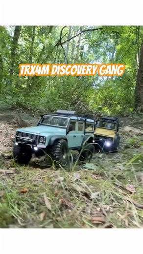 🌲 TRX4M Discovery Gang | Mini Rigs, Big Adventure!