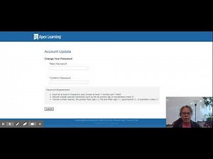 Apex Learning- Log In