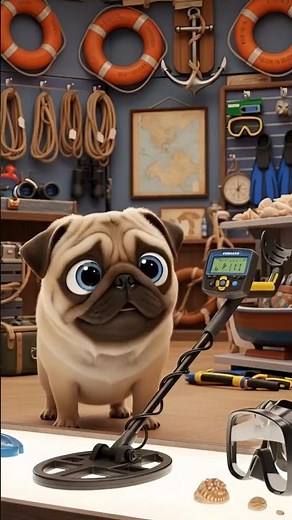 Pug Finds Water Gun and Starts the Craziest Beach Water FIGHT! 😂🏖️