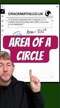 44. Area of a Circle. GCSE and Functional Skills