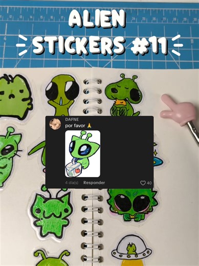Alien Stickers Parte 11: Cómo Hacer DIY Creativo