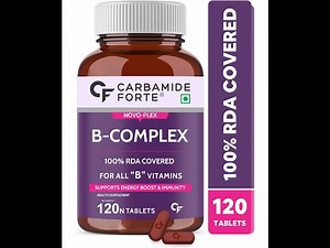 Carbamide Forte B-Complex Tablets: 100% RDA for B Vitamins