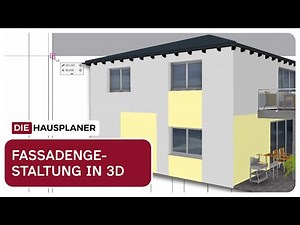 Präzise Fassadengestaltung in 3D