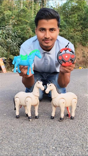 😱 Naya Remote Control 3 Horse Testing and Unboxing🔥#shorts