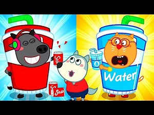 Water vs. Soda: Which Is Best?🥤Don't Drink Too Much Soft Drinks | Educational 2D Animation