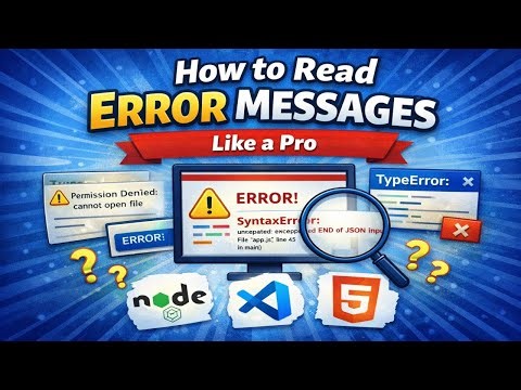 The Secret to Decoding Error Messages Like a Pro