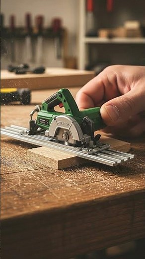 Mini Festool Track Saw With Guide Rail