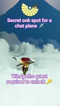 secret oob plane ✈️ (windpath quest required)