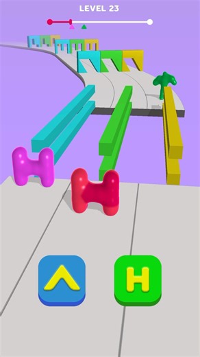 Blob Shifter 3D Level - 23 #games #gaming #blobshifter #satisfying #gameplay