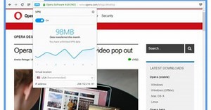 Opera inclut un VPN gratuit dans son navigateur