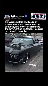 A 66 YEAR OLD CADILLAC, SLAMMED #usa