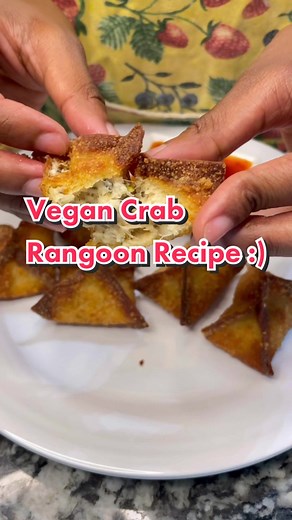 Delicious Vegan Crab Rangoon Recipe