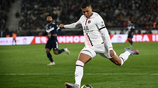 Bordeaux-PSG: la réaction très agacée de Mbappé sur le deuxième but bordelais