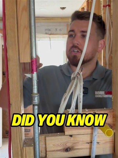 You’ll usually see stainless or iron gas pipe. Both work — one just lasts better. #home #HomeImprovement #homerenovation #tampa